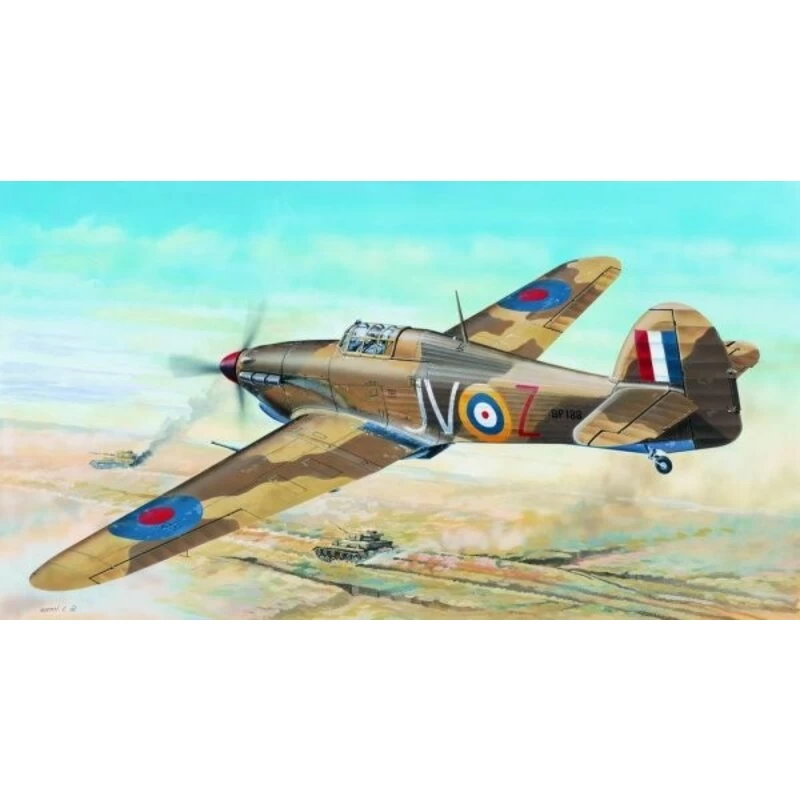 Trumpeter Hawker Hurricane Mk.IID/Trop Model Kit 4 Trumpeter Hawker Hurricane Mk.IID/Trop Model Kit - Image 2