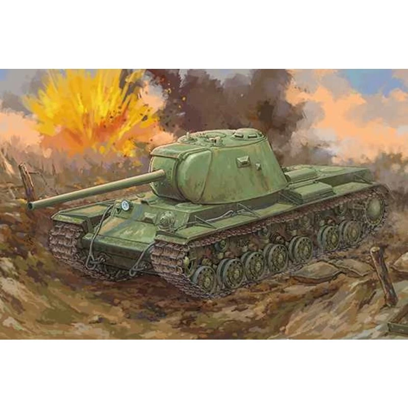 Trumpeter Soviet KV-3 Heavy Tank KV-3 Tanks With 120 Mm Frontal Armor, 90 Mm Of Side Protection, This Comprehensive Protection Even More P 3 Trumpeter Soviet KV-3 Heavy Tank KV-3 Tanks With 120 Mm Frontal Armor, 90 Mm Of Side Protection, This Comprehensive Protection Even More P