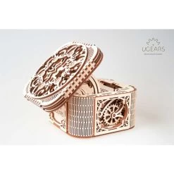 UGEARS Treasure Chest Model Kit -Professional Model Toy Store ugears 8412059 treasure chest 3