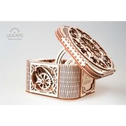 UGEARS Treasure Chest Model Kit -Professional Model Toy Store ugears 8412059 treasure chest 4