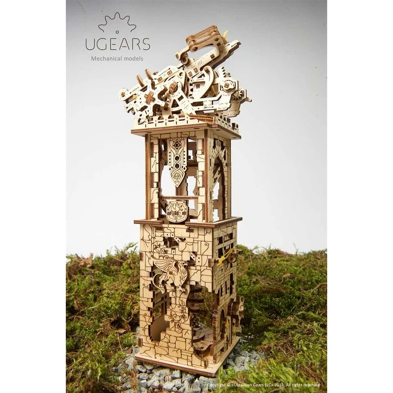 UGEARS Ballista Tower Model Kit 7 UGEARS Ballista Tower Model Kit - Image 5