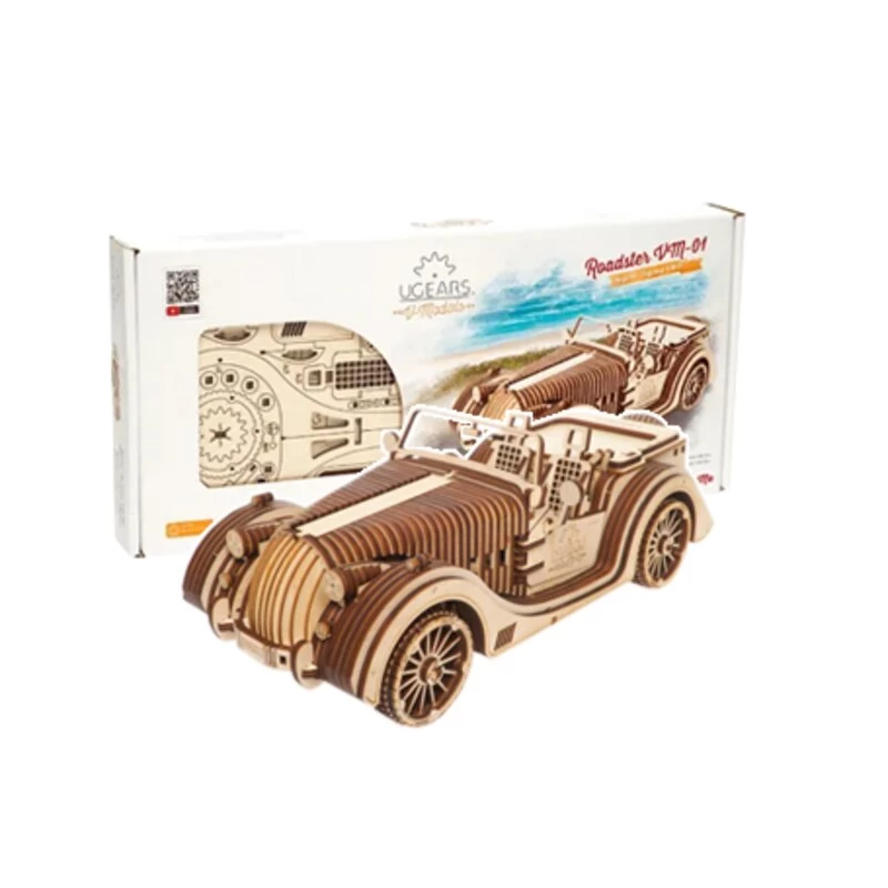 UGEARS Roadster Vm-01 Model Kit 3 UGEARS Roadster Vm-01 Model Kit