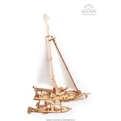 UGEARS Trimaran Merihobus Model Kit -Professional Model Toy Store ugears 8412089 trimaran merihobus 1