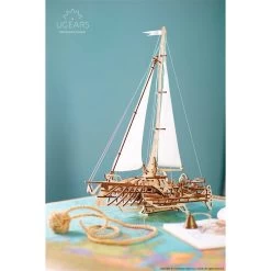 UGEARS Trimaran Merihobus Model Kit -Professional Model Toy Store ugears 8412089 trimaran merihobus 5