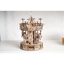 UGEARS Carousel Model Kit 13 UGEARS Carousel Model Kit -Professional Model Toy Store ugears 8412107 carousel 5