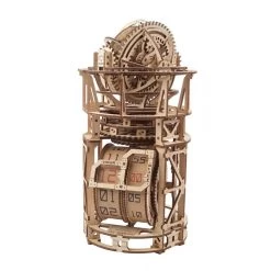 UGEARS Mechanical Models: SKY WATCHER TOURBILLON TABLE CLOCK Metal Model Kit