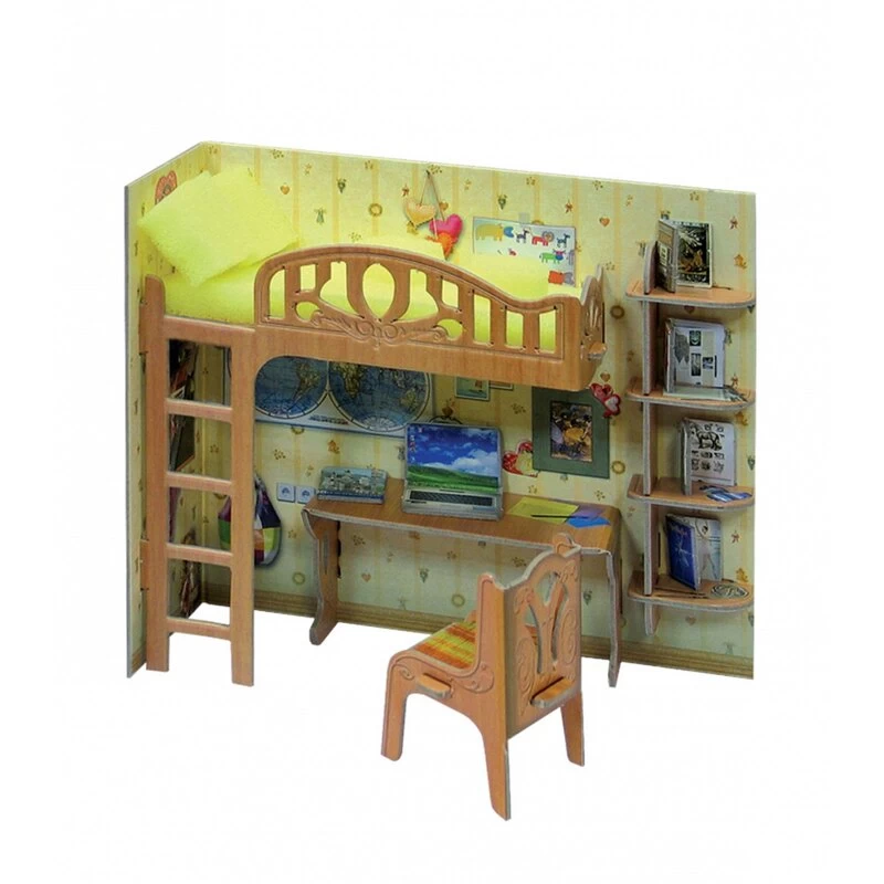 Schoolboy Corner Cardboard Modelkit 4 Schoolboy Corner Cardboard Modelkit - Image 2