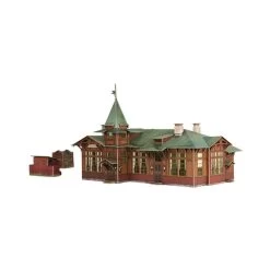 "Kuzhenkino" Railway Station Cardboard Modelkit