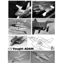 Vought ADAM , U.S. Ducted Fan VTOL Aircraft Project. ADAM (Air Deflection And Modulation) Research Started In 1958, And A Result -Professional Model Toy Store unicraft uni72152 vought adam u s ducted fan vtol aircraft project 1 3