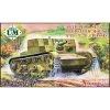 AT-1 Soviet Artillery Self-propelled Gun, Plastic Tracks Model Kit