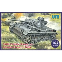 Pz.Kpfw.III Ausf.L German Tank With Protective Screen Model Kit