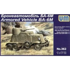 BA-6M Armoured Vehicle Model Kit