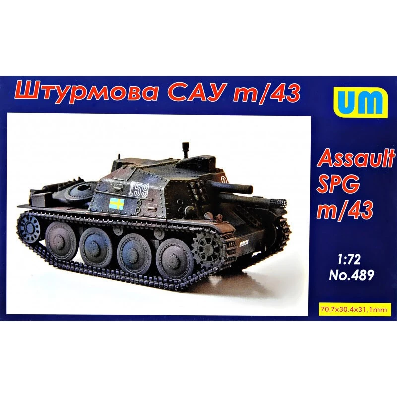 M/43 Assault SPG Model Kit 3 M/43 Assault SPG Model Kit