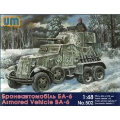 BA-6 Armored Car Model Kit