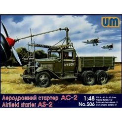 Airfield Starter Truck AS-2 On GAZ AAA Chassis Model Kit