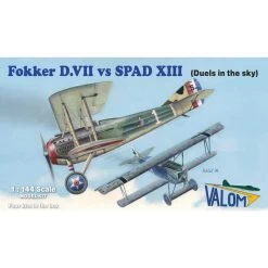 Fokker D.VII Vs. Spad XIII (2+2 In1) Model Kit