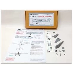 Back In Stock! General-Aviation Clark GA-43 In Western Air Express Livery. Full Resin Kit With Decals By Cranc.