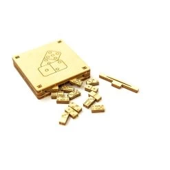 WOODEN CITY Tiny Board Game Domino Model Kit -Professional Model Toy Store wooden city wg206 tiny board game domino 1