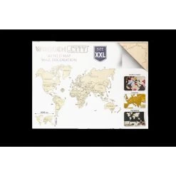 WOODEN CITY World Map Xxl Model Kit