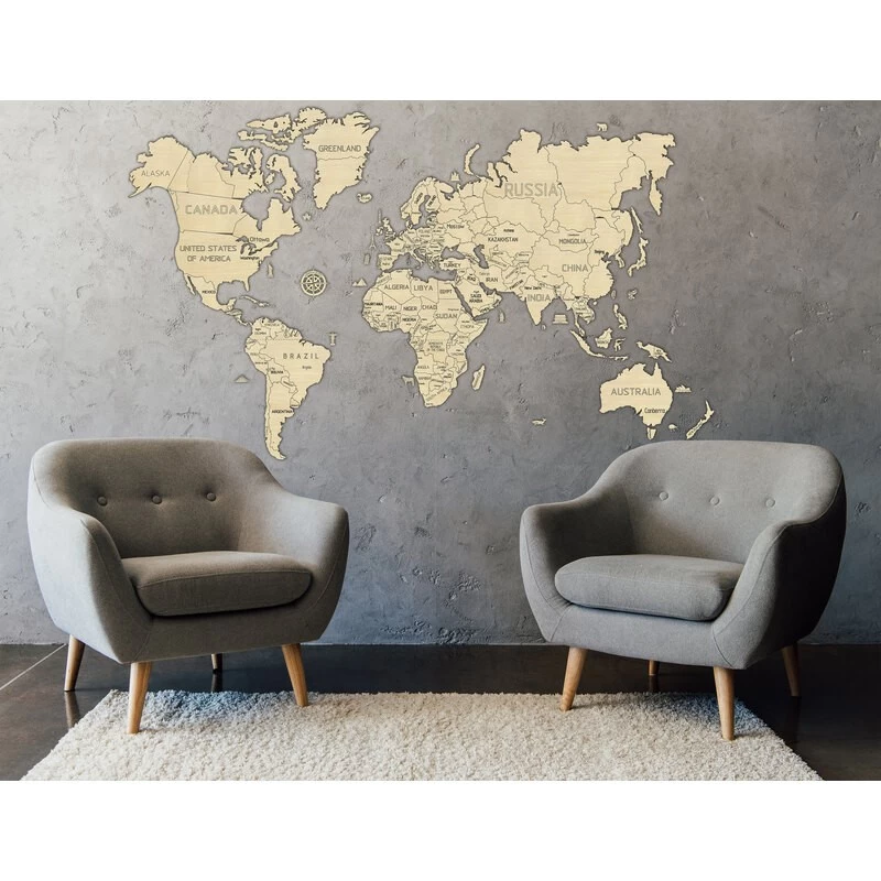 WOODEN CITY World Map Xxl Model Kit 7 WOODEN CITY World Map Xxl Model Kit - Image 5