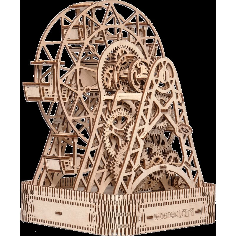 WOODEN CITY Ferris Wheel Model Kit 4 WOODEN CITY Ferris Wheel Model Kit - Image 2