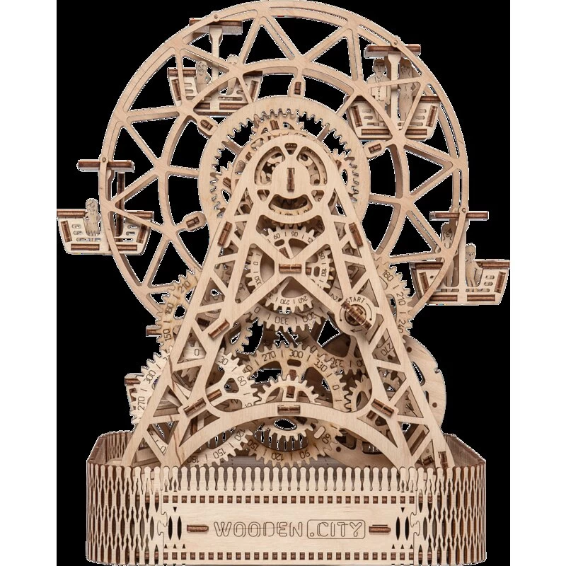WOODEN CITY Ferris Wheel Model Kit 5 WOODEN CITY Ferris Wheel Model Kit - Image 3
