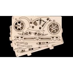 WOODEN CITY Chopper Widget Model Kit -Professional Model Toy Store wooden city wr317 chopper widget 2