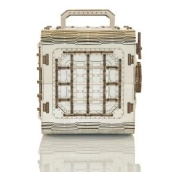 WOODEN CITY Safe Model Kit -Professional Model Toy Store wooden city wr322 safe 4