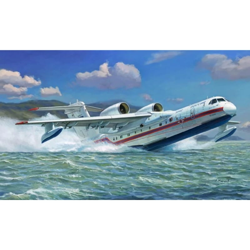 Zvezda Beriev Be-200 ES Model Kit 3 Zvezda Beriev Be-200 ES Model Kit