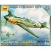 Zvezda Messerschmitt Bf 109F-2 With Display Stand Model Kit -Professional Model Toy Store zvezda zve6116 messerschmitt bf 109f 2 with display stand