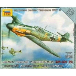 Zvezda Messerschmitt Bf 109F-2 With Display Stand Model Kit
