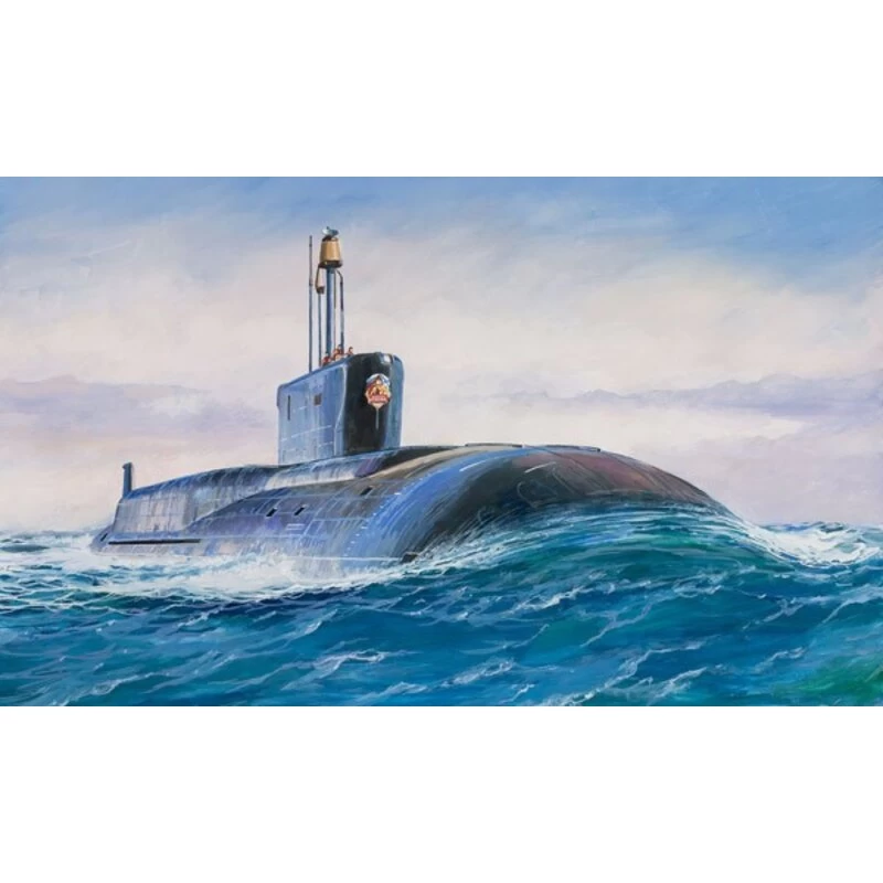 Zvezda SSBN Borei Nuclear Submarine Model Kit 4 Zvezda SSBN Borei Nuclear Submarine Model Kit - Image 2